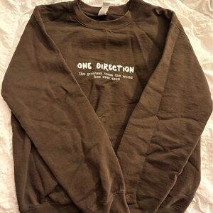 Unofficial Etsy One Direction Crewneck Merch